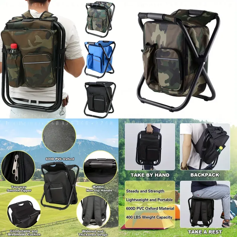 Folding Chair - Cadeira de Pesca Portátil 2 em