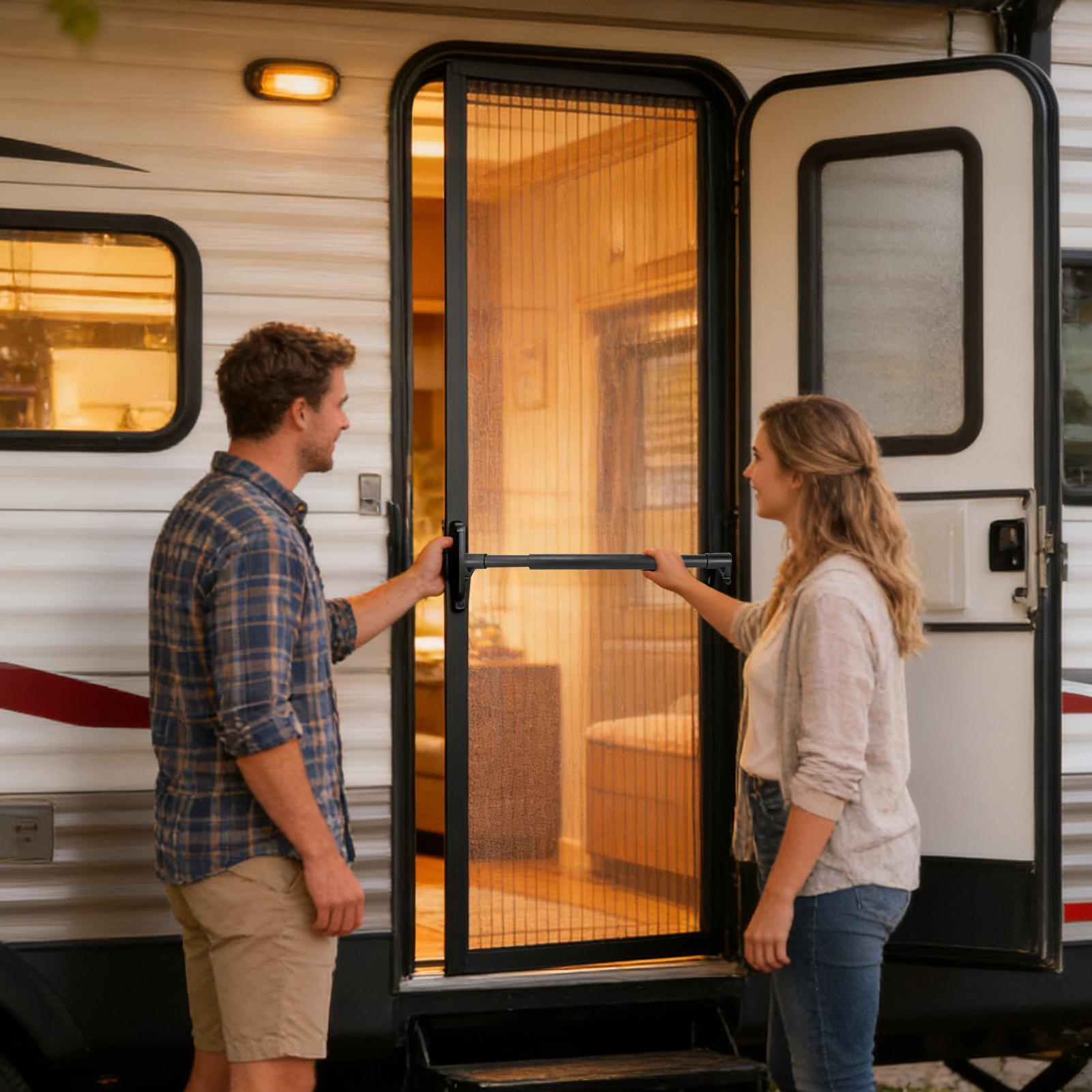 Outdoor Camping Rental - Barra de Porta para Trailer RV
