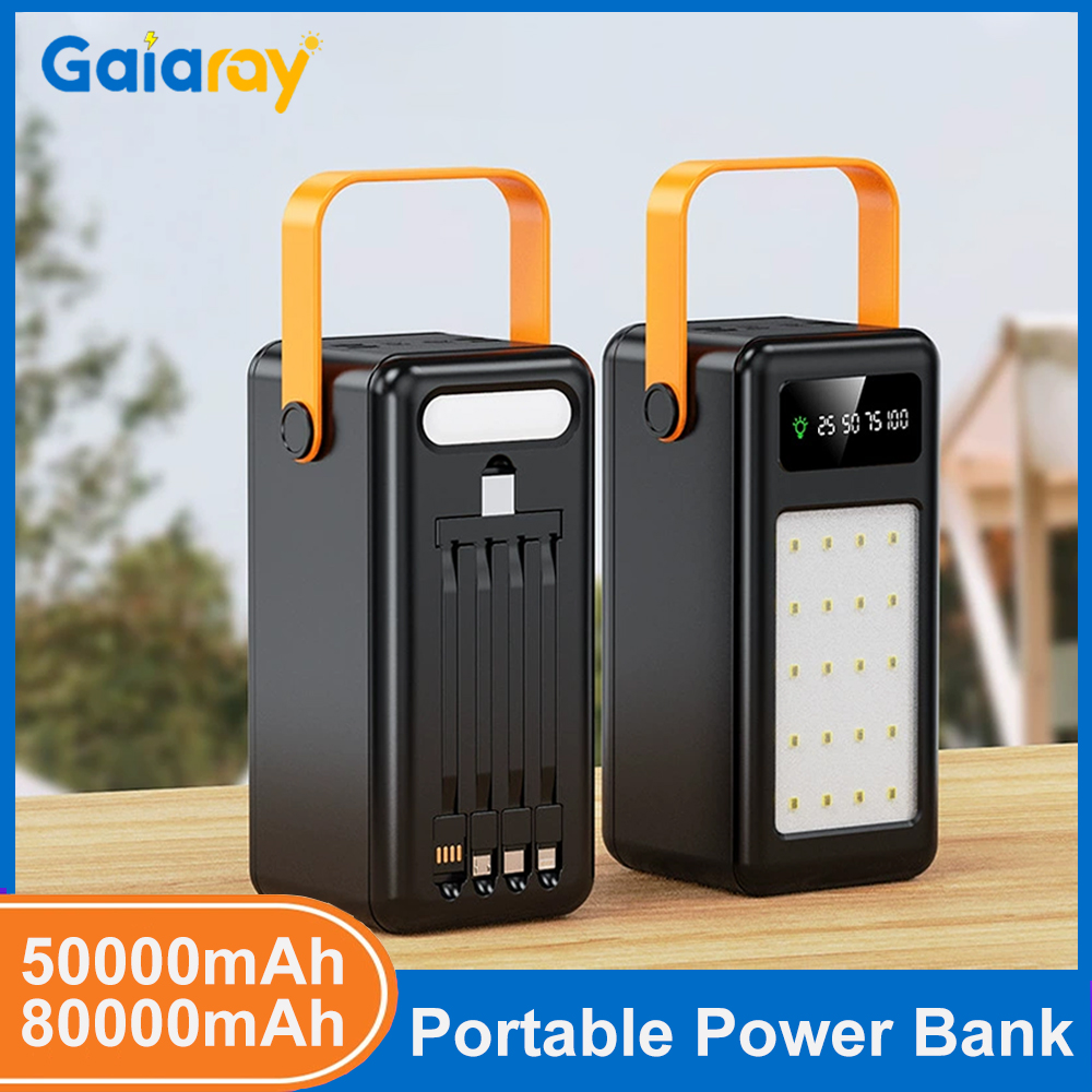 Outdoor Camping Outfit - Banco de Potência Portátil de 50000mAh