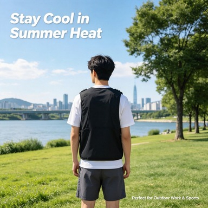Outdoor Camping Vest - Colete de resfriamento a água com