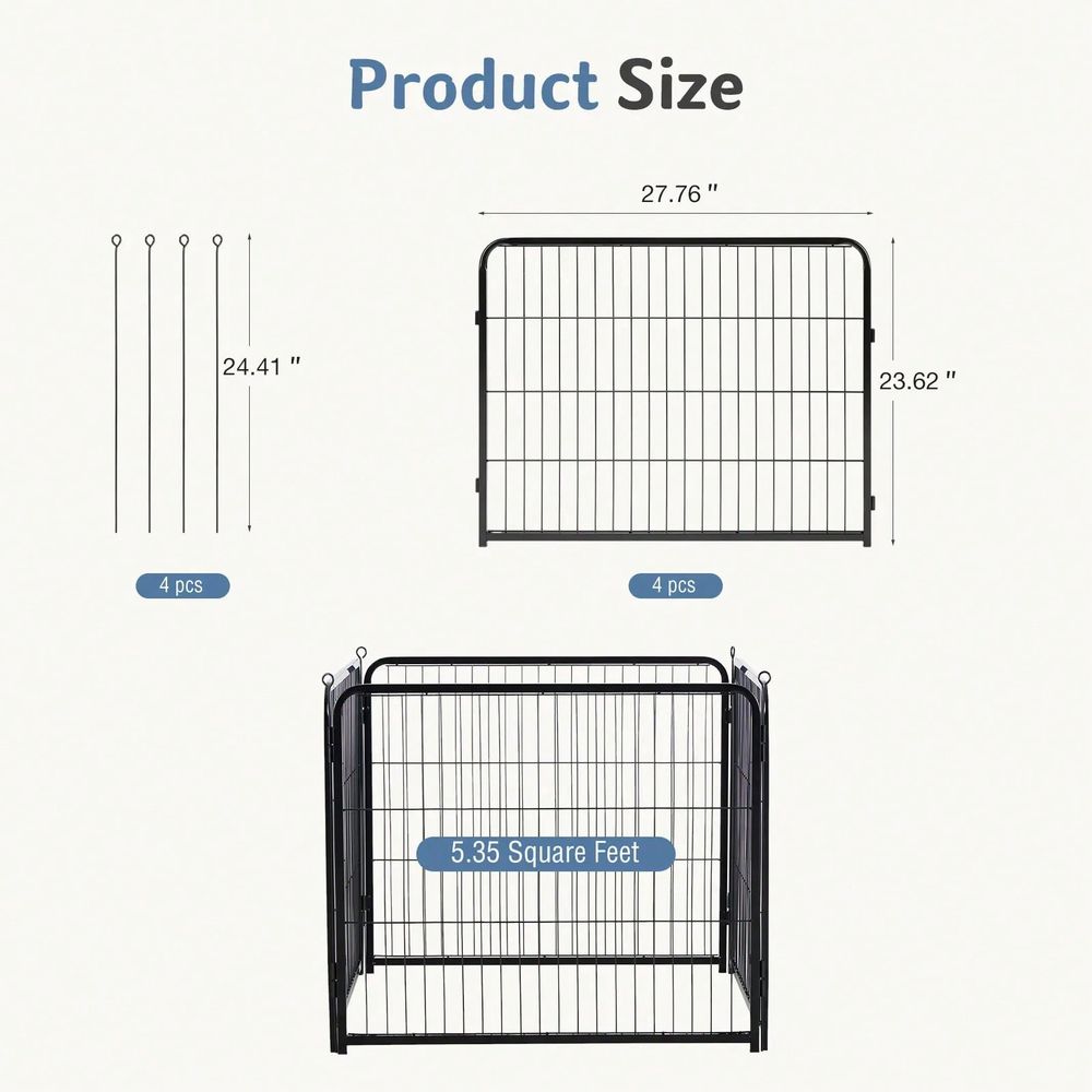 Outdoor Camping Dog Kennel - Cercado para Cães e Gatos, Canil