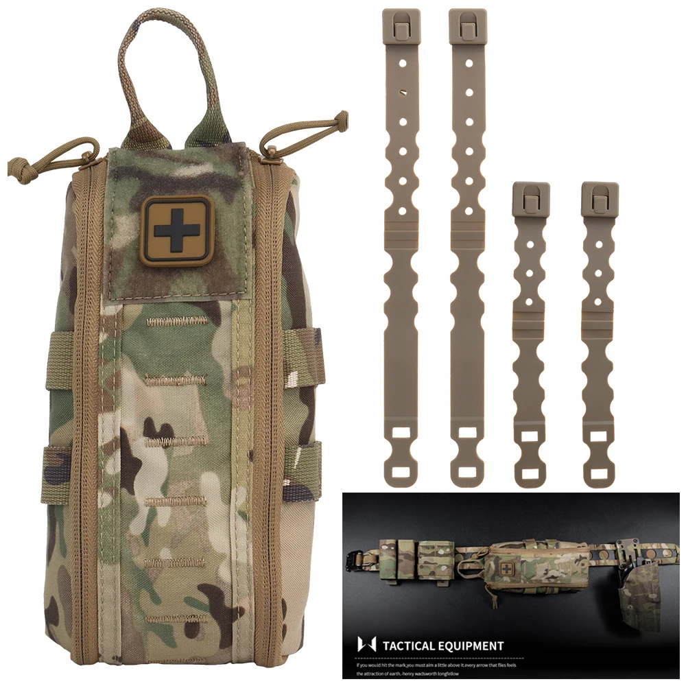 Outdoor Camping Vest - Kit de primeiros socorros de acampamento