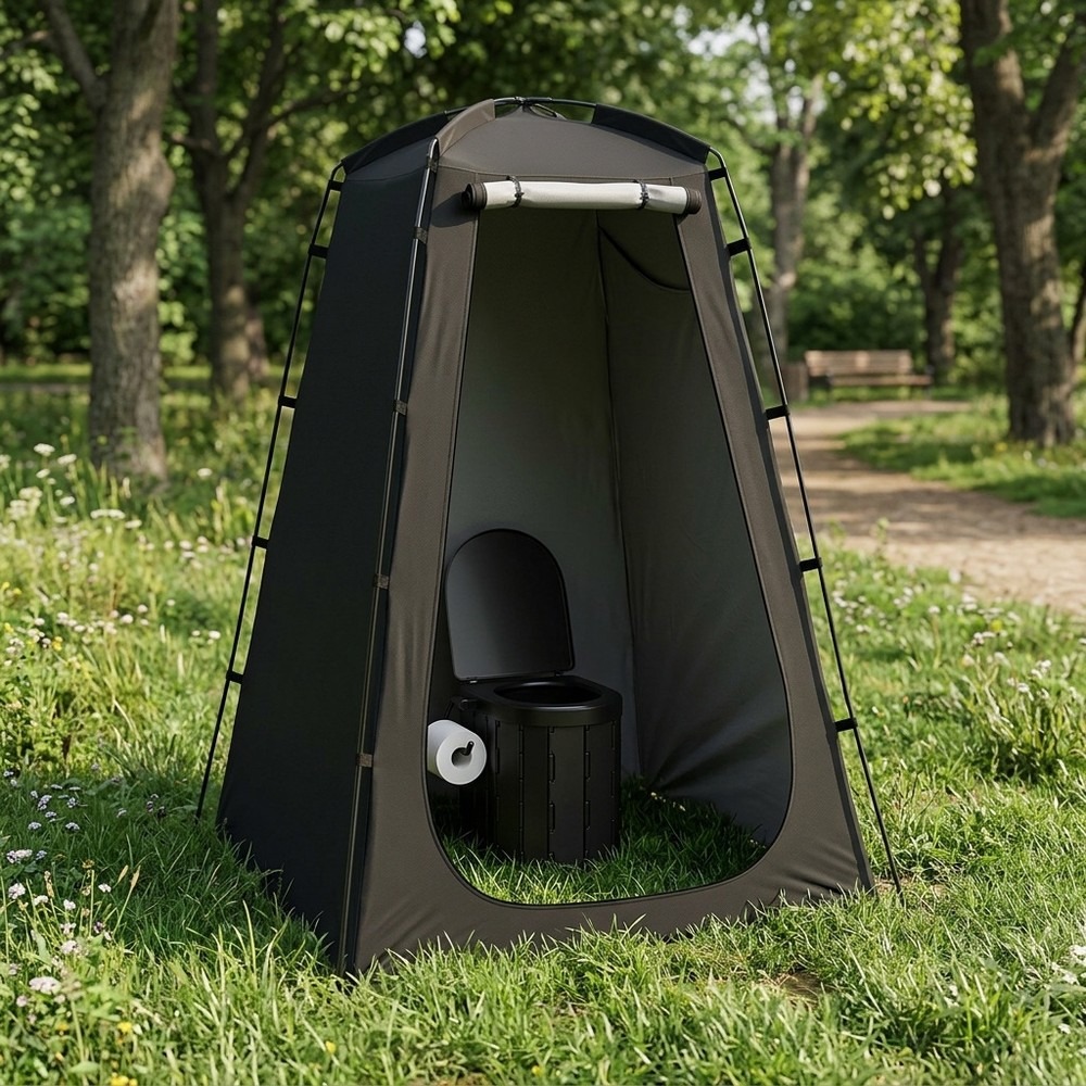 Outdoor Camping Toilet - Tenda Portátil para Banheiro Externo, Chuveiro