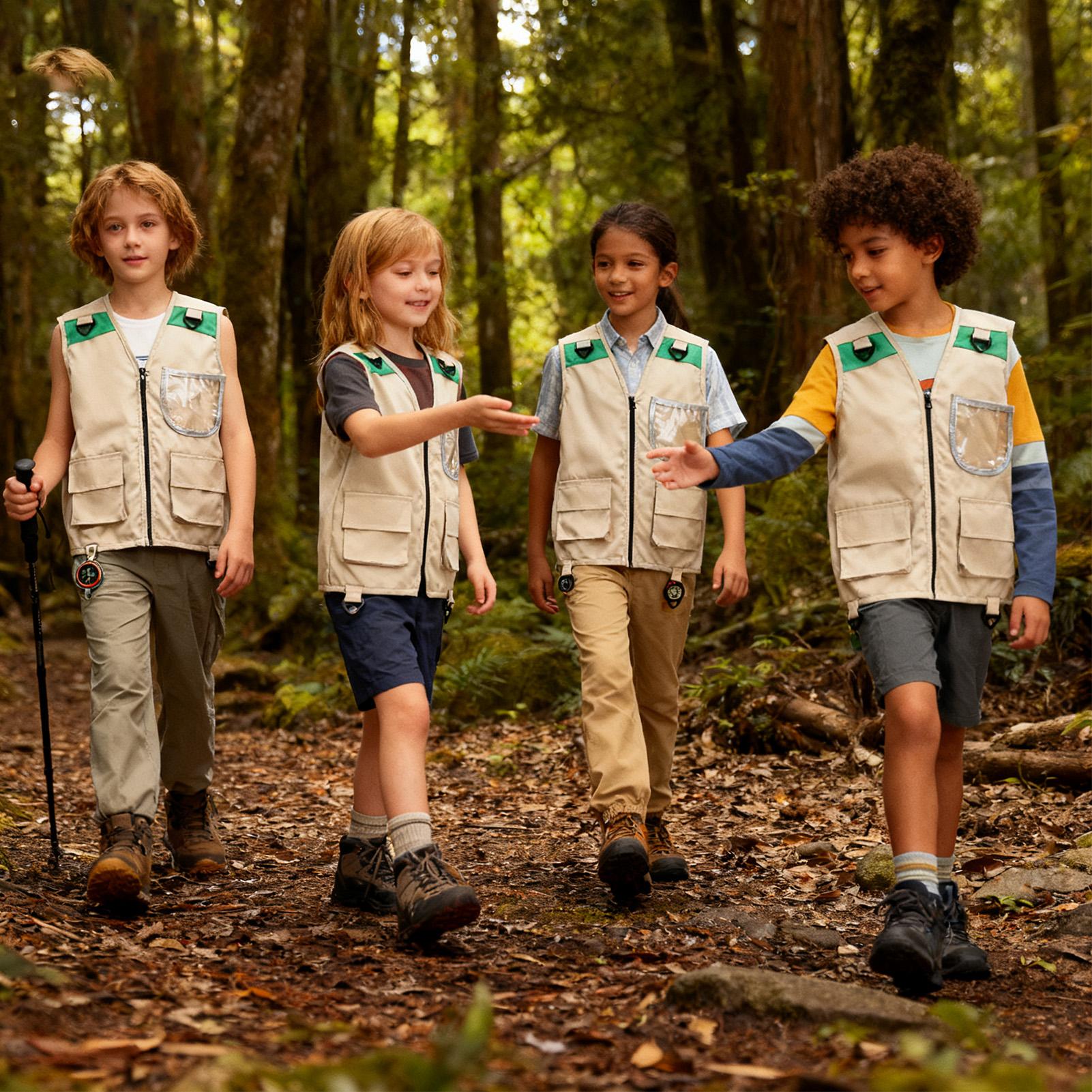 Outdoor Camping Kids Activities - Crianças colete de carga sem mangas