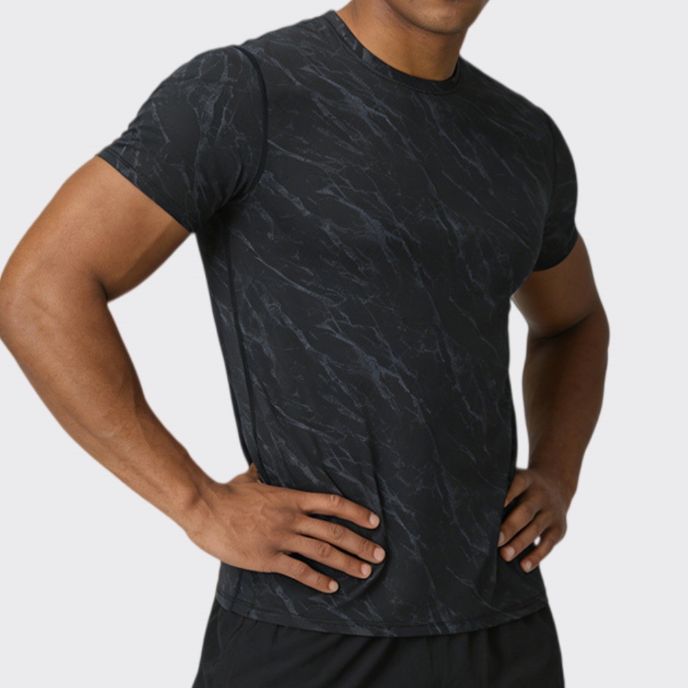 Outdoor Camping Outfit - Camiseta masculina de verão, de secagem