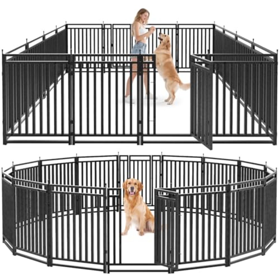 Outdoor Camping Dog Kennel - Cercado para Cães Portátil para Uso