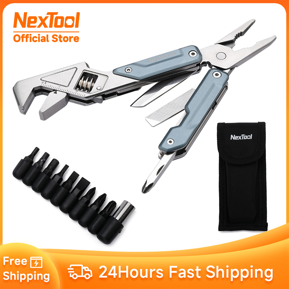 Outdoor Camping Glamping Share - Nextool 8 em 1 chave de