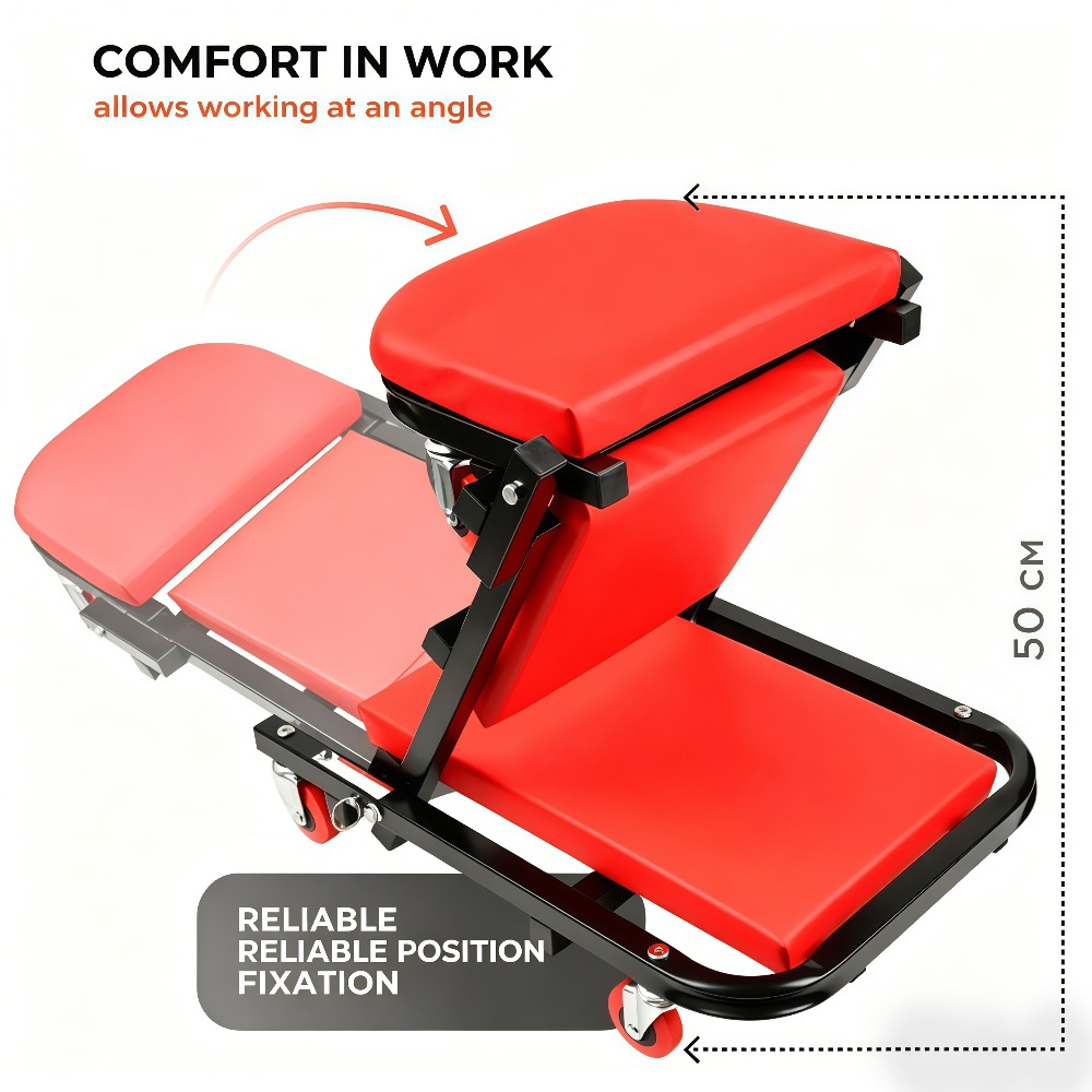 1 Peça Carrinho de Mecânico, C - Folding Chair avaliação e preço