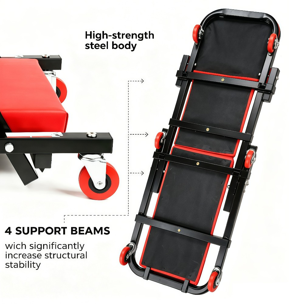 1 Peça Carrinho de Mecânico, C - Folding Chair avaliação e preço