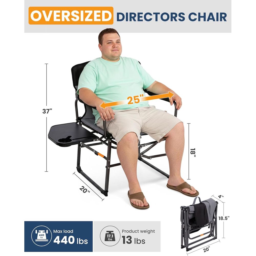 Cadeira de Camping Oversized p - Folding Chair avaliação e preço