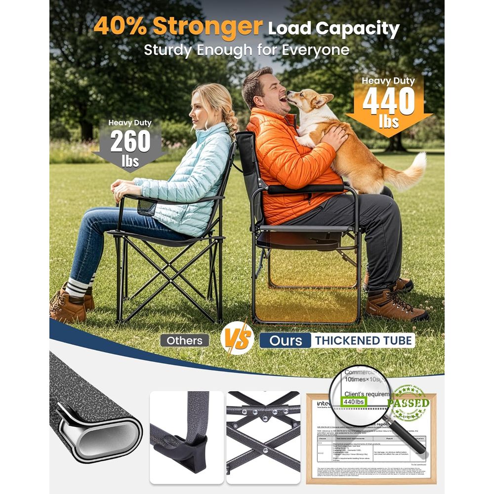 Cadeira de Camping Oversized p - Folding Chair avaliação e preço