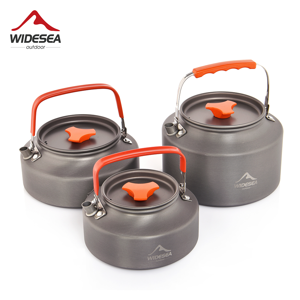 Widesea-Camping Chaleira, 1.1L - Outdoor Camping Dining Set avaliação e preço