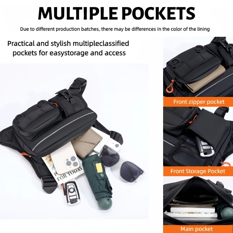Bolsa tática masculina para pe - Outdoor Camping Vest avaliação e preço