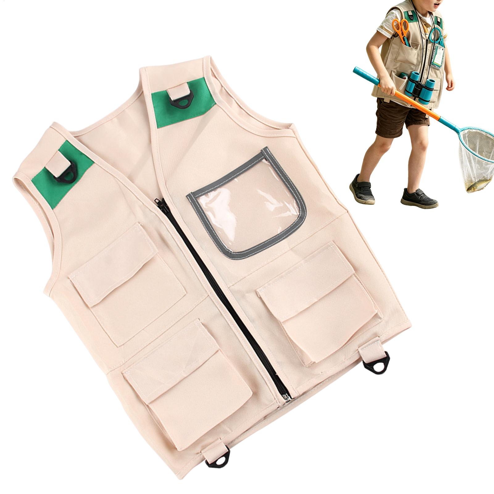 Fantasia de Safari para Crianç - Outdoor Camping Vest avaliação e preço