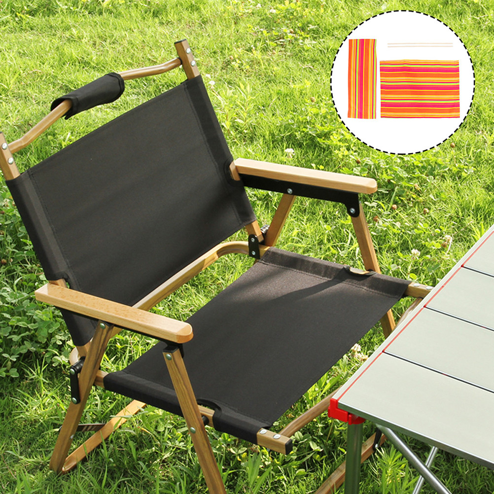 1 Conjunto de Capas de Tecido  - Outdoor Camping Folding Chair avaliação e preço