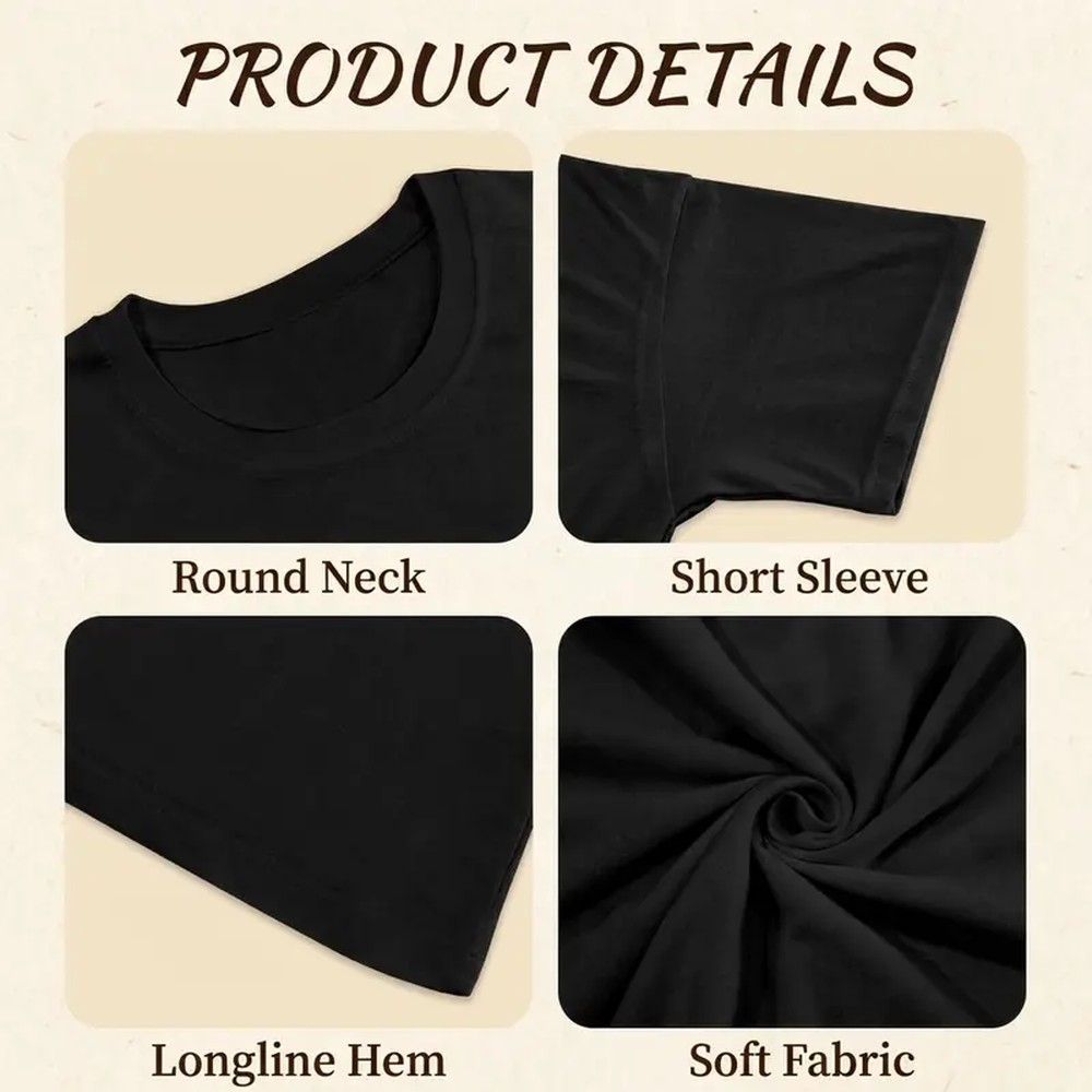 Camiseta Preta com Estampa de  - Outdoor Camping Outfit avaliação e preço