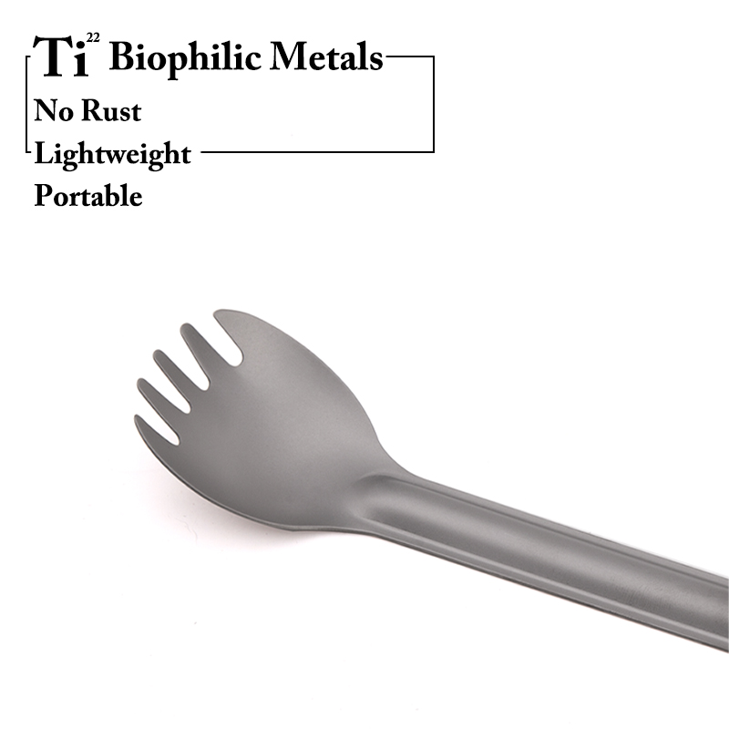 TiTo Colher Spork de titânio c - Outdoor Camping Dining Set avaliação e preço