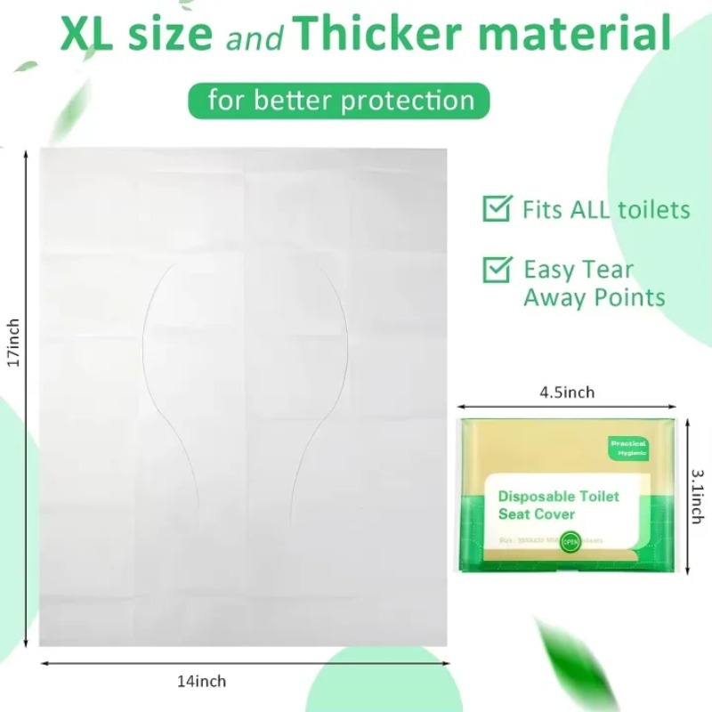 Capa descartável para assento  - Outdoor Camping Toilet avaliação e preço