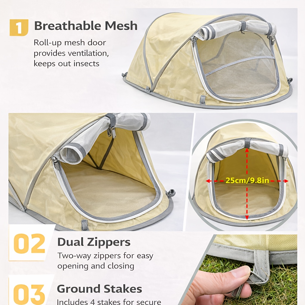 Tenda Dobrável para Animais de - Outdoor Camping Dog Kennel avaliação e preço