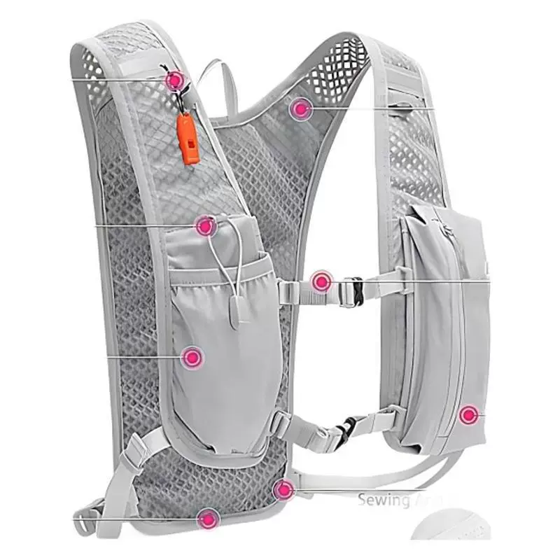Mochila de Hidratação Leve e d - Outdoor Camping Vest avaliação e preço