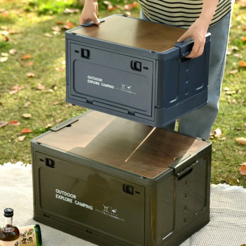 Caixa de armazenamento dobráve - Outdoor Camping Folding Storage Box avaliação e preço