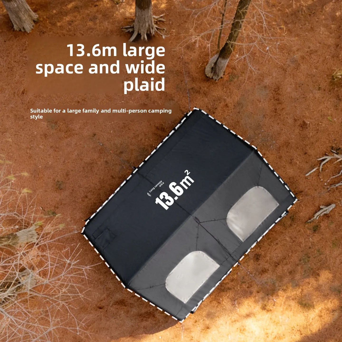 Mountainhiker 13.6 ㎡   Tenda I - Outdoor Camping Automatic Quick Opening Tent avaliação e preço