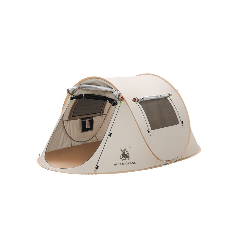 Barraca portátil dobrável impe - Outdoor Camping Automatic Quick Opening Tent avaliação e preço