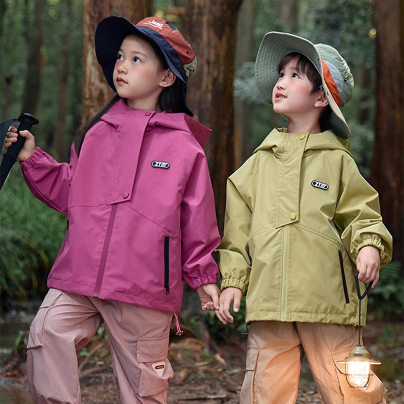 Jaqueta de caminhada unissex à - Outdoor Camping Kids Activities avaliação e preço