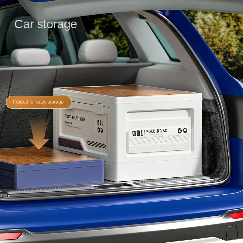 Caixa de Armazenamento Externa - Outdoor Camping Folding Storage Box avaliação e preço