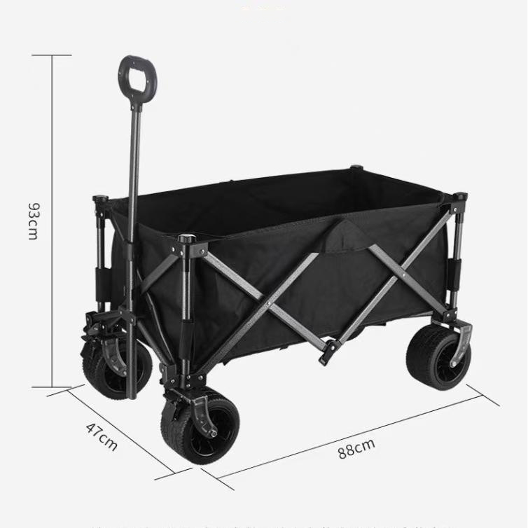 Carrinho Dobrável Portátil de  - Outdoor Camping Vehicle Wagon avaliação e preço