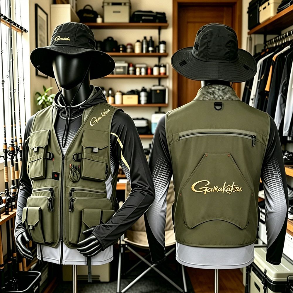 Colete de Pesca Masculino Gama - Outdoor Camping Vest avaliação e preço