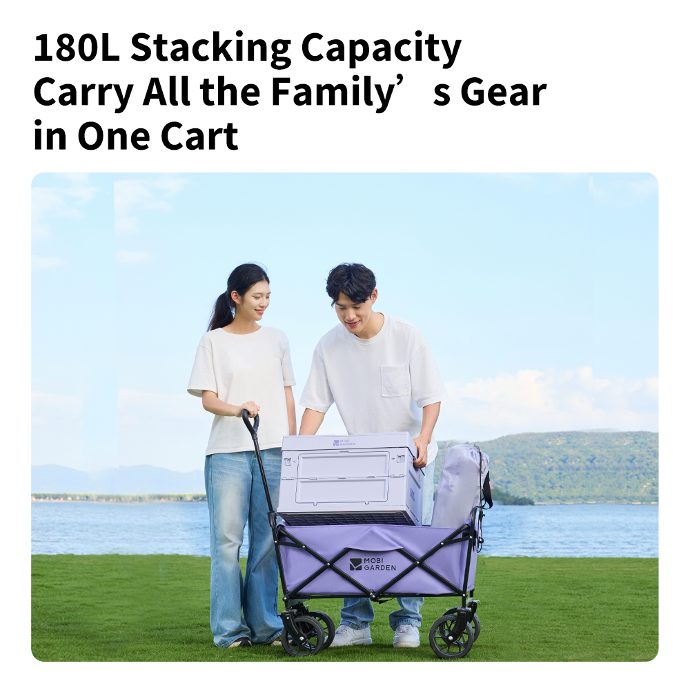 Carrinho Portátil Dobrável de  - Outdoor Camping Vehicle Wagon avaliação e preço