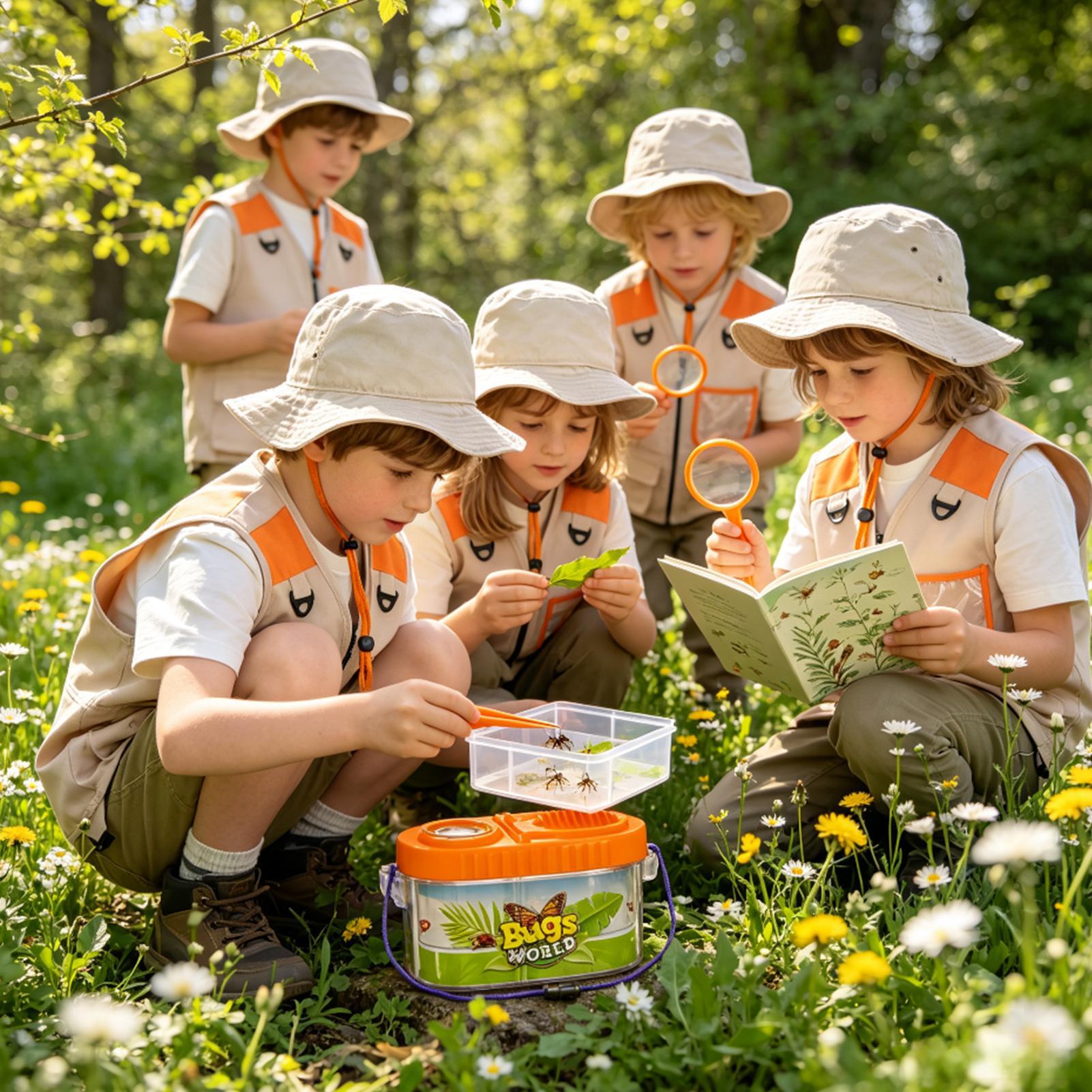 Kit de Aventura Infantil com L - Outdoor Camping Kids Activities avaliação e preço