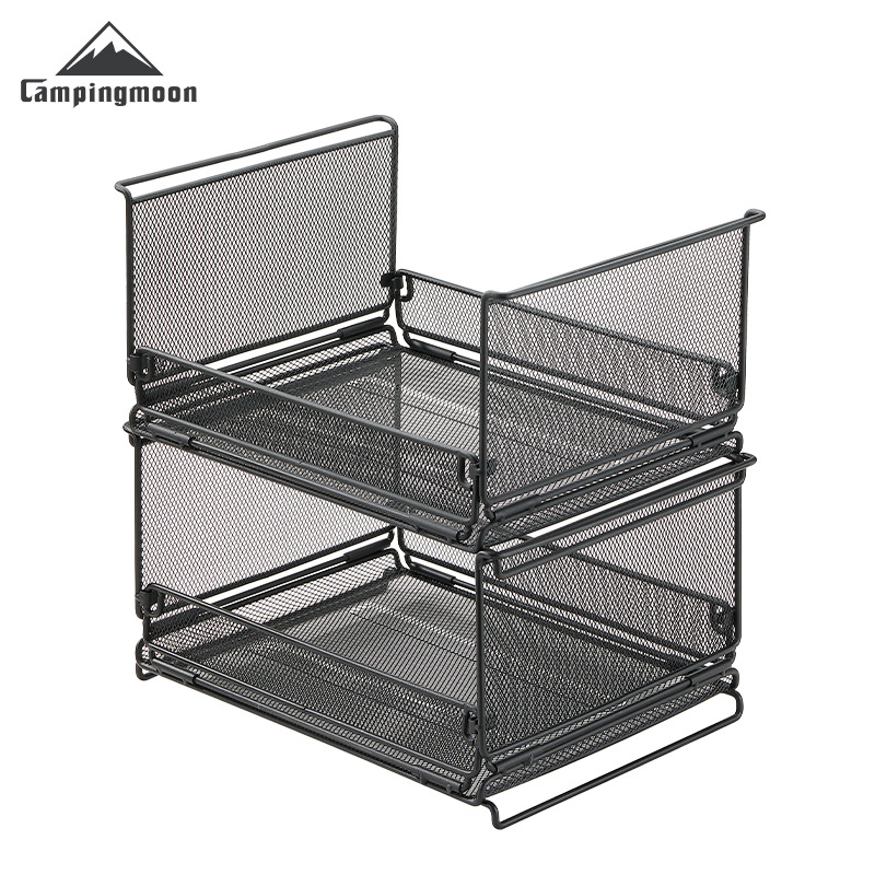 CAMPINGMOON CK-23BK Gaiola de  - Outdoor Camping Folding Storage Box avaliação e preço