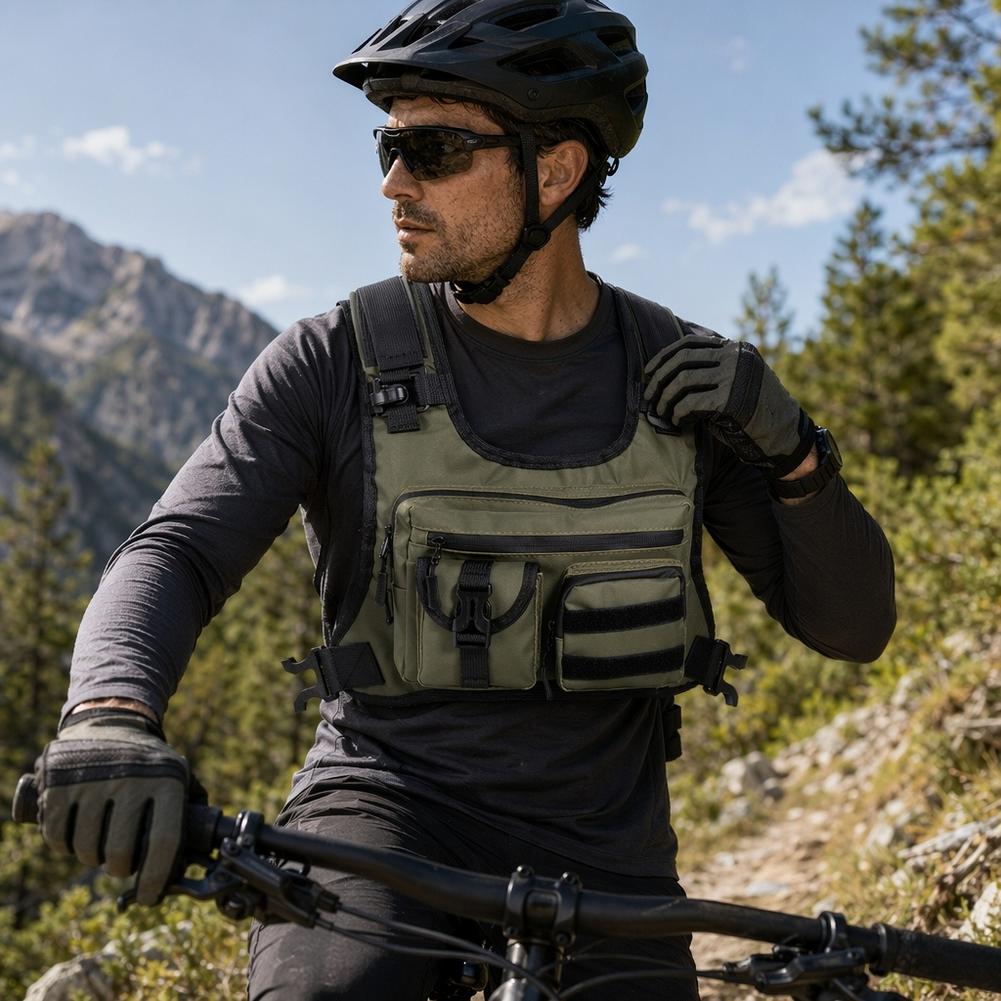 Colete Tático Multi-Bolsos par - Outdoor Camping Vest avaliação e preço