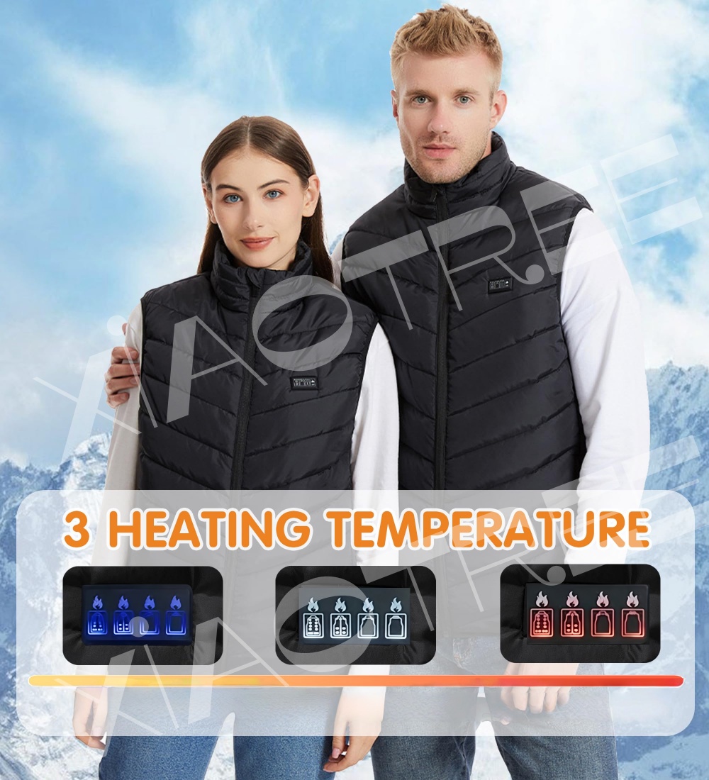 28/9 áreas colete aquecido jaq - Outdoor Camping Vest avaliação e preço