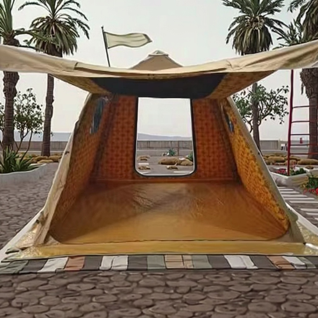 Tenda Inflável Grande Estilo Á - Outdoor Camping Tent avaliação e preço