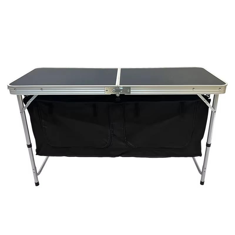 Mesa de cozinha portátil dobrá - Outdoor Camping Folding Storage Box avaliação e preço