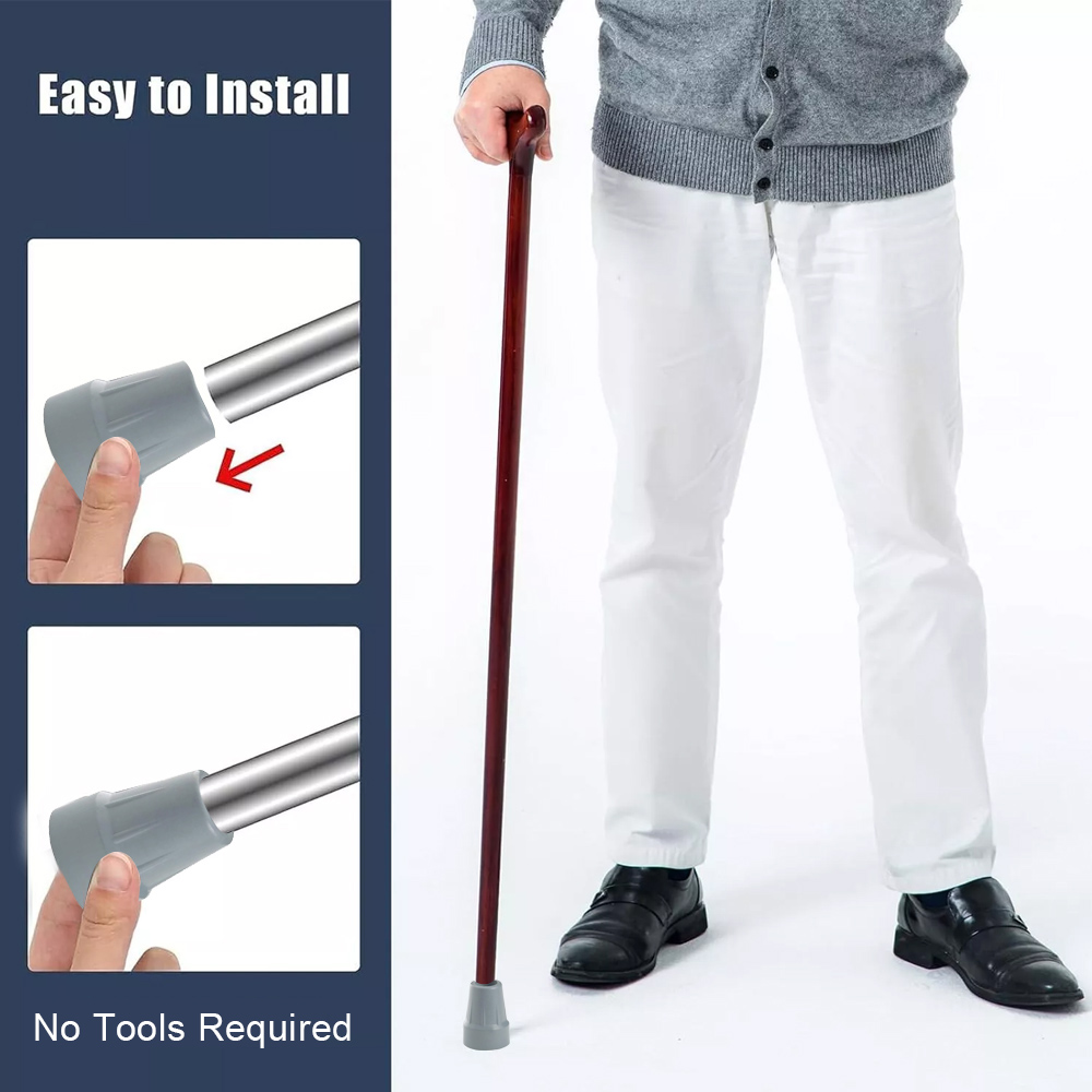 1pc preto/cinza 19mm/22mm beng - Trekking Poles avaliação e preço