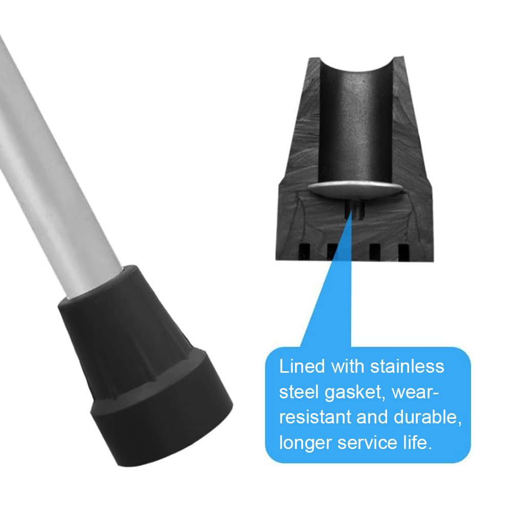 1pc preto/cinza 19mm/22mm beng - Trekking Poles avaliação e preço