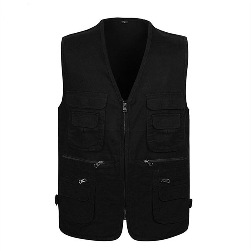 Homens Multi-bolso Tático Cami - Outdoor Camping Vest avaliação e preço