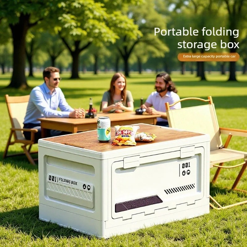 Caixa Organizadora de Armazena - Outdoor Camping Folding Storage Box avaliação e preço