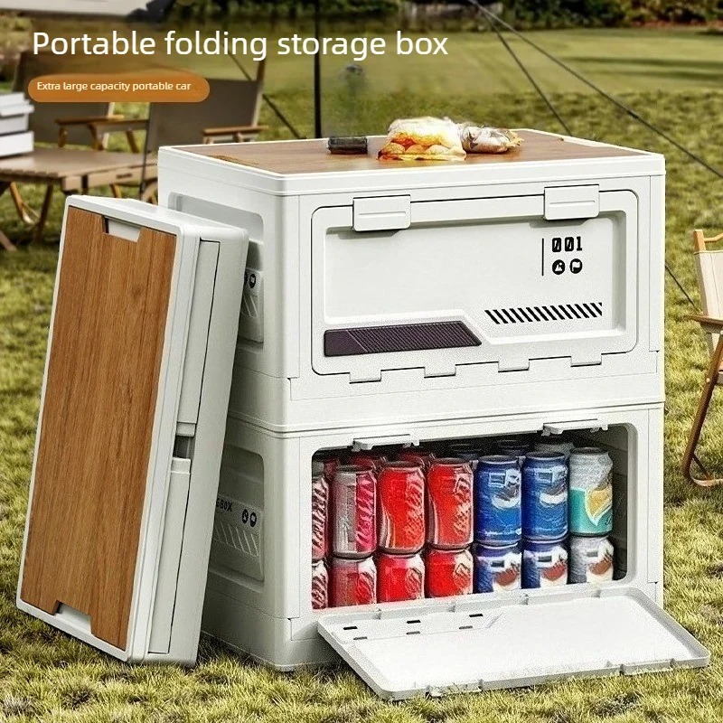 Caixa Organizadora de Armazena - Outdoor Camping Folding Storage Box avaliação e preço