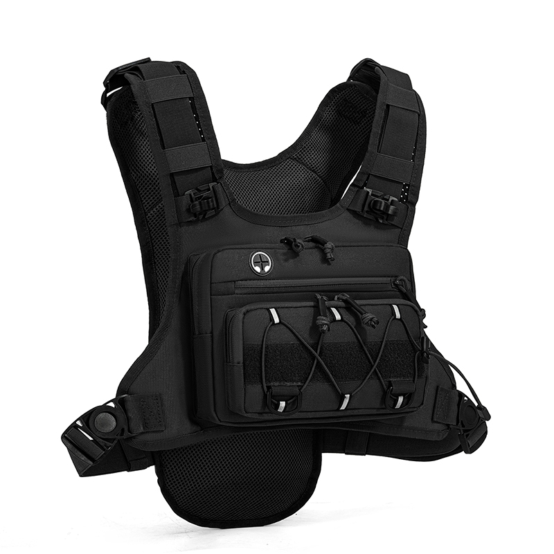 Colete Tático de Peito com Moc - Outdoor Camping Vest avaliação e preço