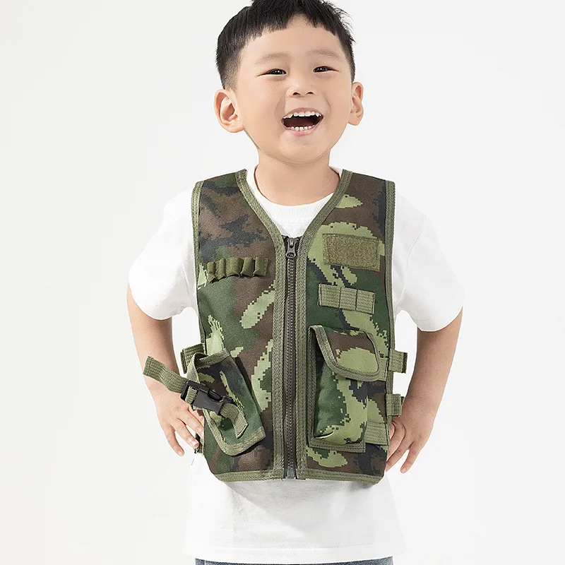 Colete Tático Infantil para Fã - Outdoor Camping Kids Activities avaliação e preço