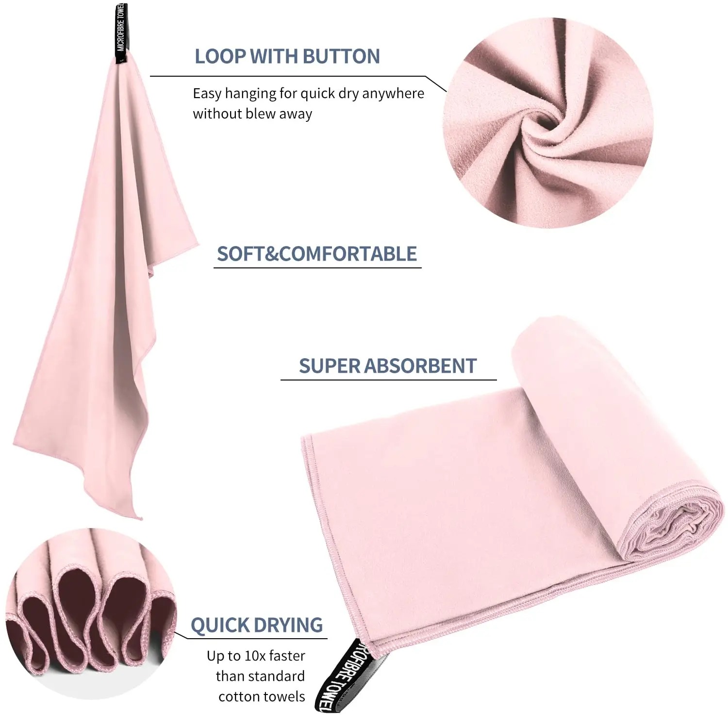 Toalha de Microfibra Perfeita  - Camp Towel Microfiber avaliação e preço