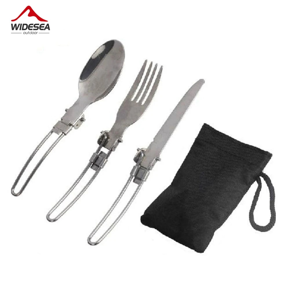 3 pçs 1 conjunto portátil acam - Outdoor Camping Dining Set avaliação e preço