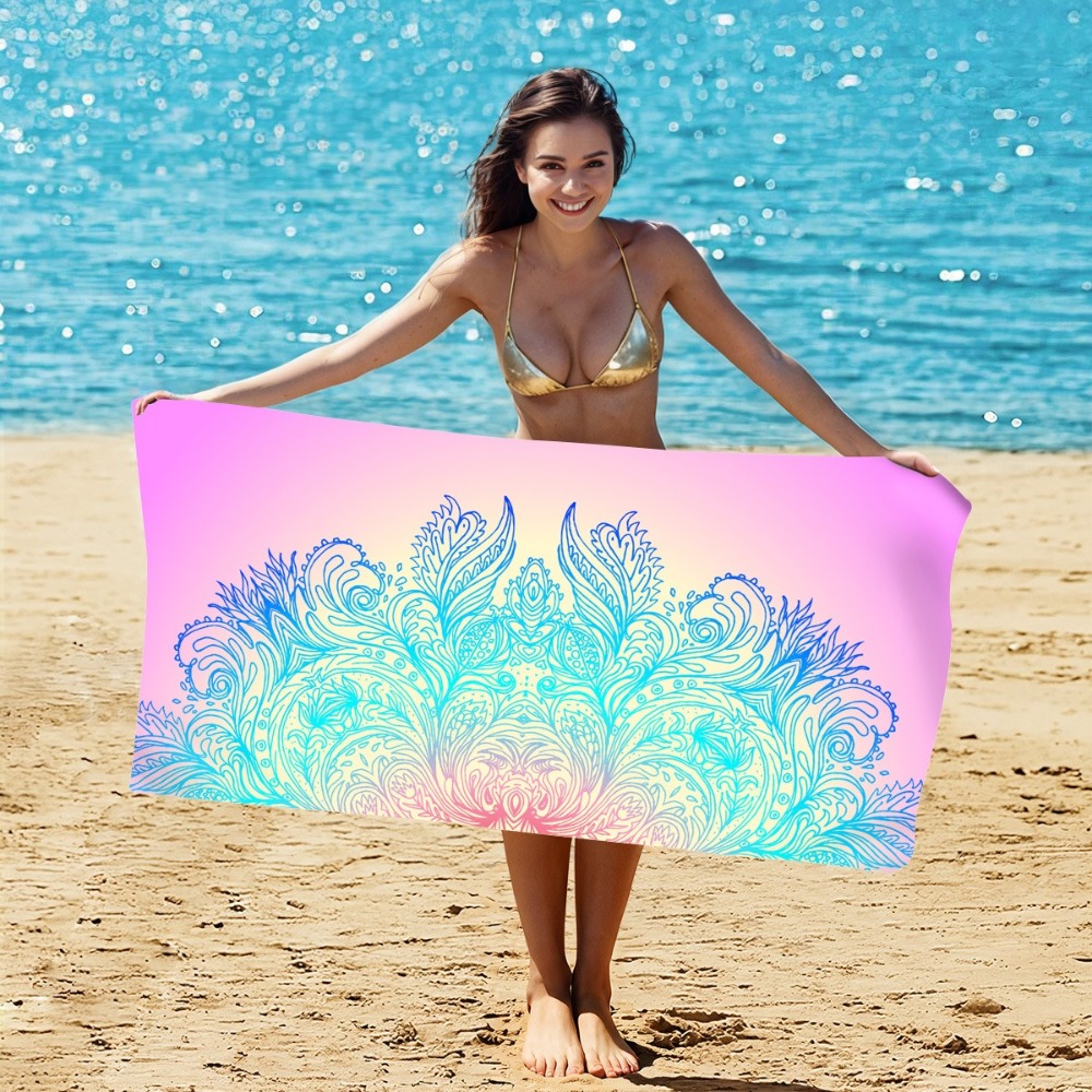 Toalha de praia com padrão mis - Camp Towel Microfiber avaliação e preço