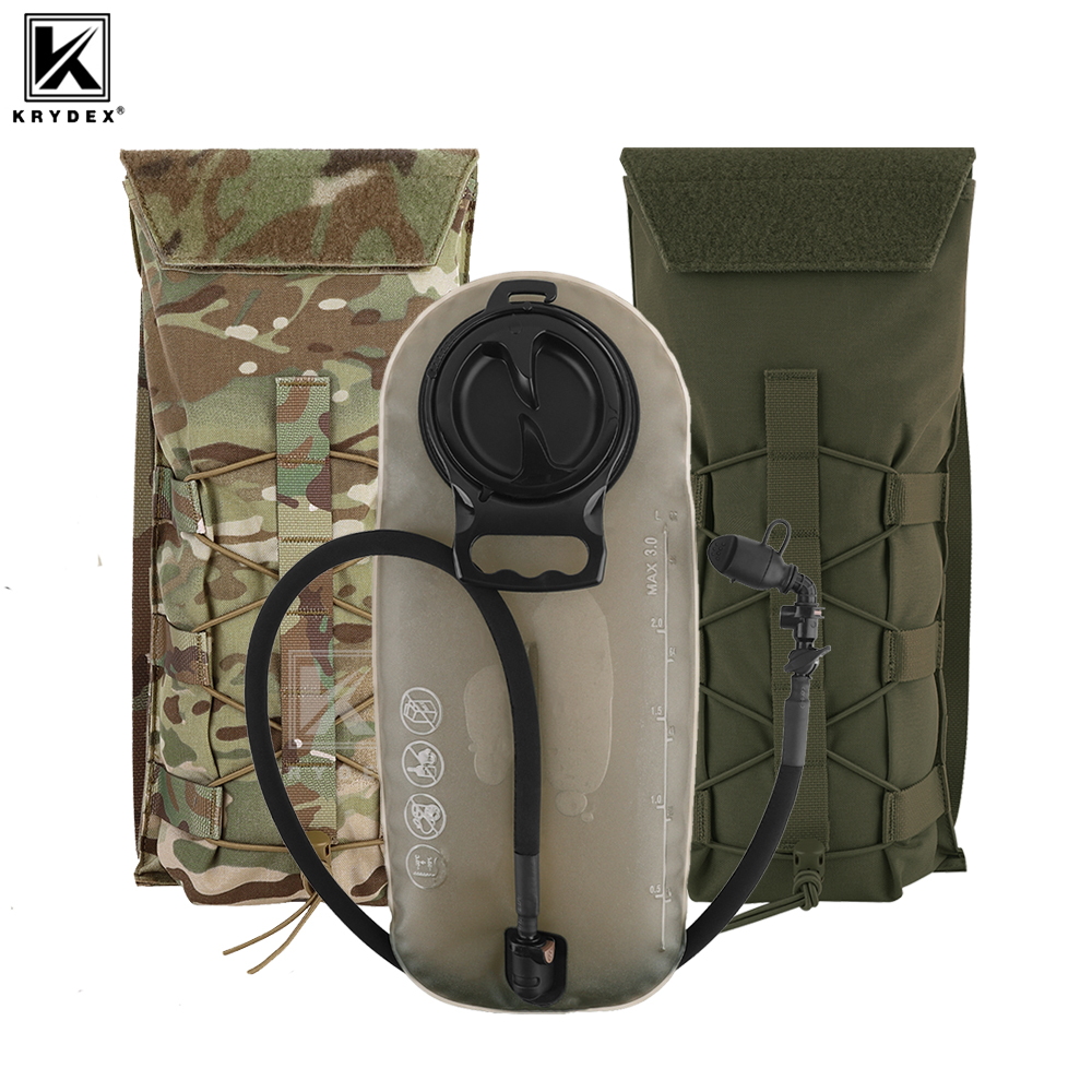 Krydex tático 3l hidratação mo - Outdoor Camping Vest avaliação e preço